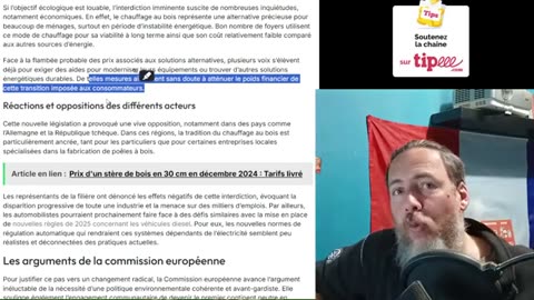 ILS VONT INTERDIRE LE CHAUFFAGE AU BOIS ! A Partir de Cette Date !