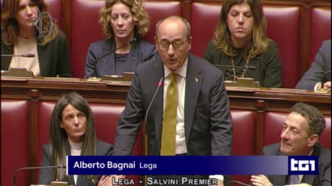 Alberto Bagnai Al TG1 intervento su Legge Finanziaria 29-12-2025