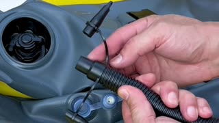 Inflatable Intex Explorer K2 Kayak; Quick Setup & Review Fast Transport