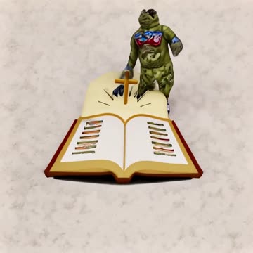 lucid-origin_Minimalist_Christian_logo_an_open_Bible_with_light_shining_from_the_pages_a_smal-0.mp4