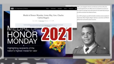 Fact Check: DoD Site Removes, Restores Article About Medal Of Honor Recipient Charles Calvin Rogers