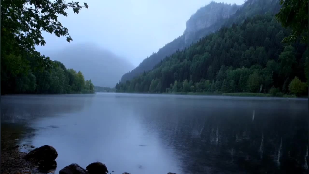 30 MINUTES of HEAVY RAIN & THUNDER SOUNDS for SLEEP, RELAXATION, FOCUS