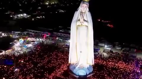 NEW - Brazil unveils the world's tallest statue of Virgin Mary