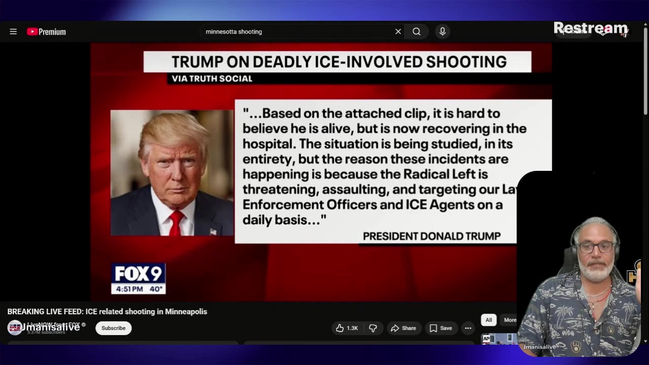 ICE shooting in Minnesota!