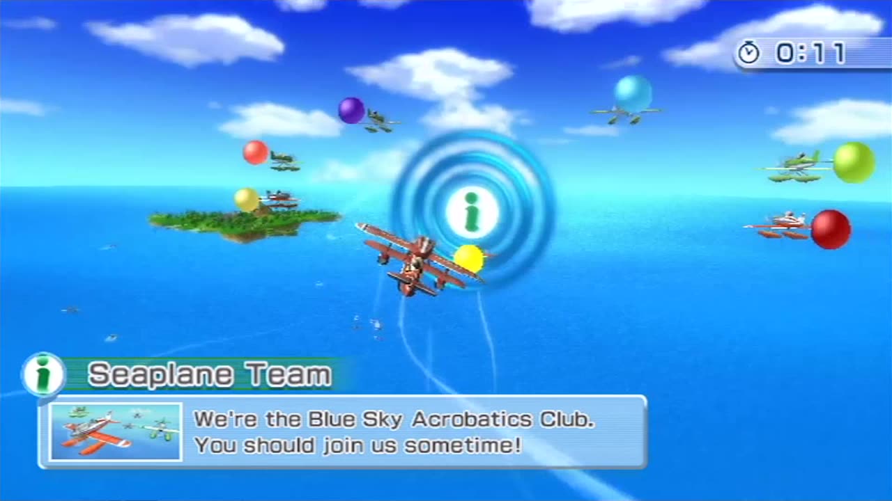 Wii Sports Resort - Air Sports Island Flyover (All 80 i Points)
