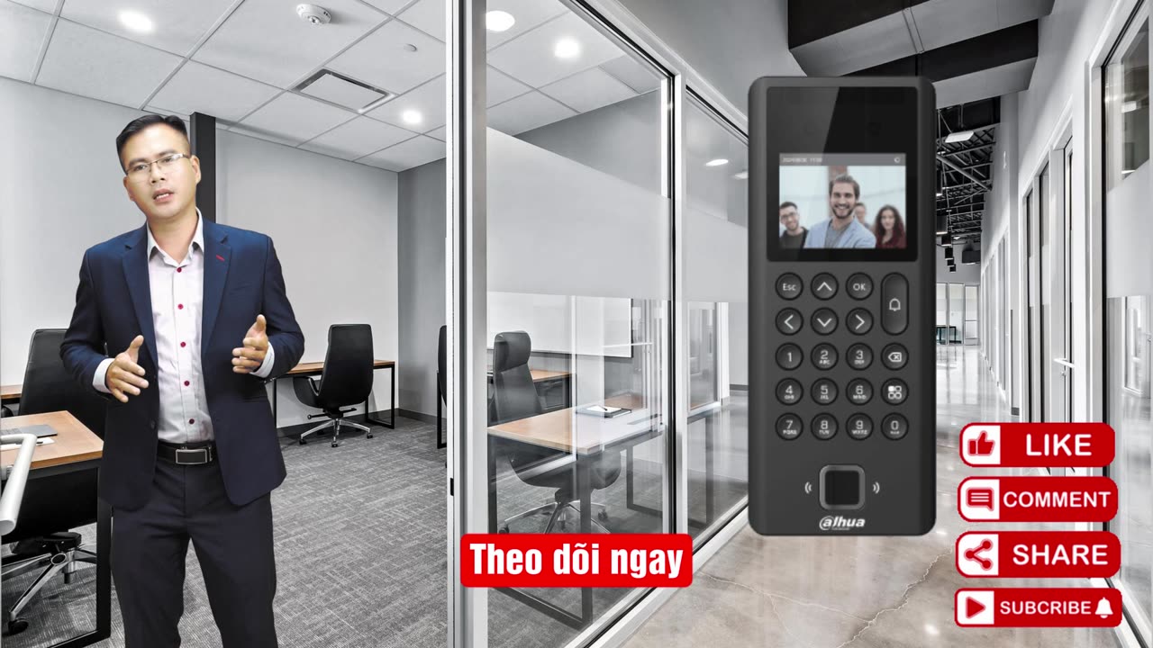 ASI3204E-W - Chấm công nhận diện khuôn mặt chuẩn từ Dahua