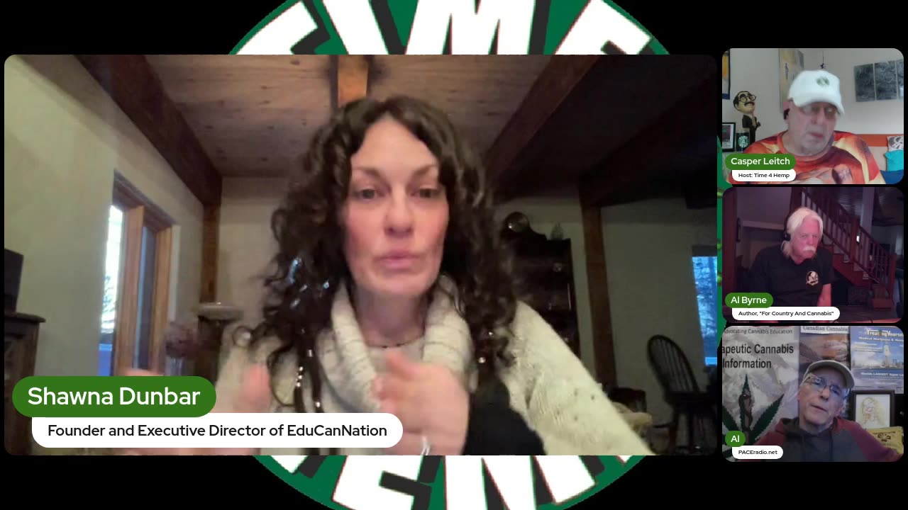 Shawna Dunbar takes Time 4 Hemp