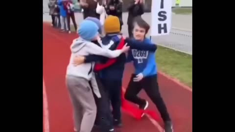 Feel Good: Sometimes you win by losing - this kid is mature beyond his years