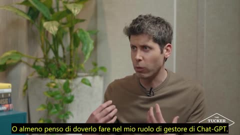 Tucker Carlson con Sam Altman su Dio, Elon Musk e Charlie Kirk