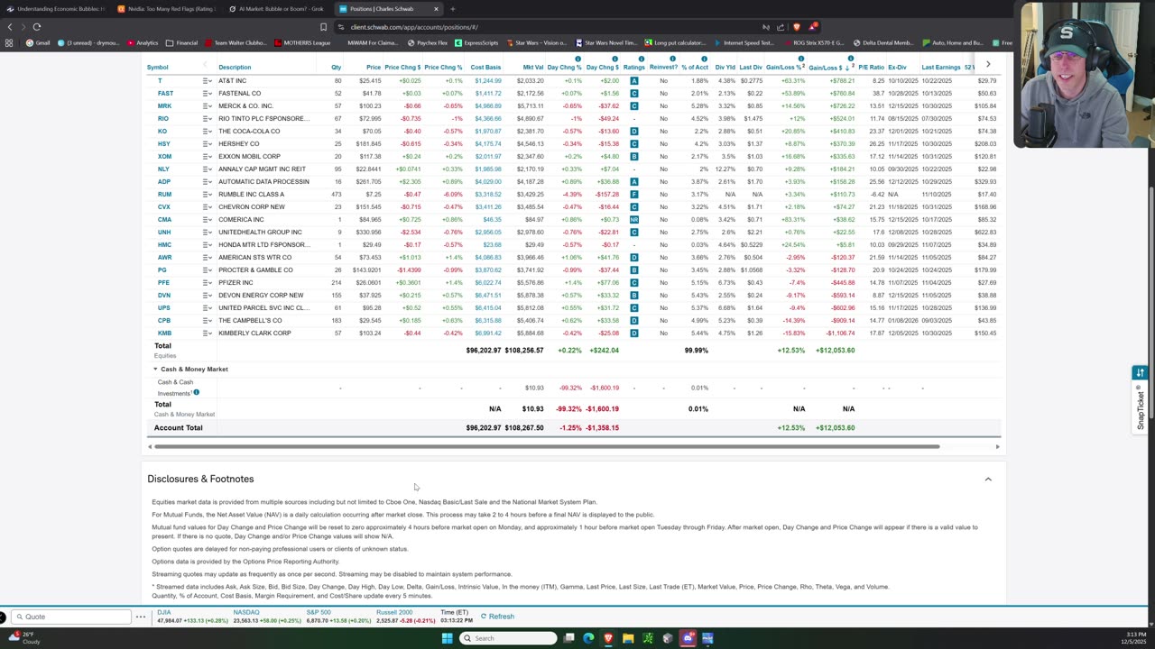 AI Market Bubble will destroy us all! Maybe.