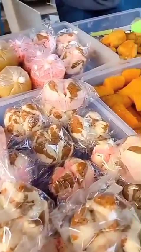 Variety of Traditional Indonesian Cakes and Snacks at takjil market