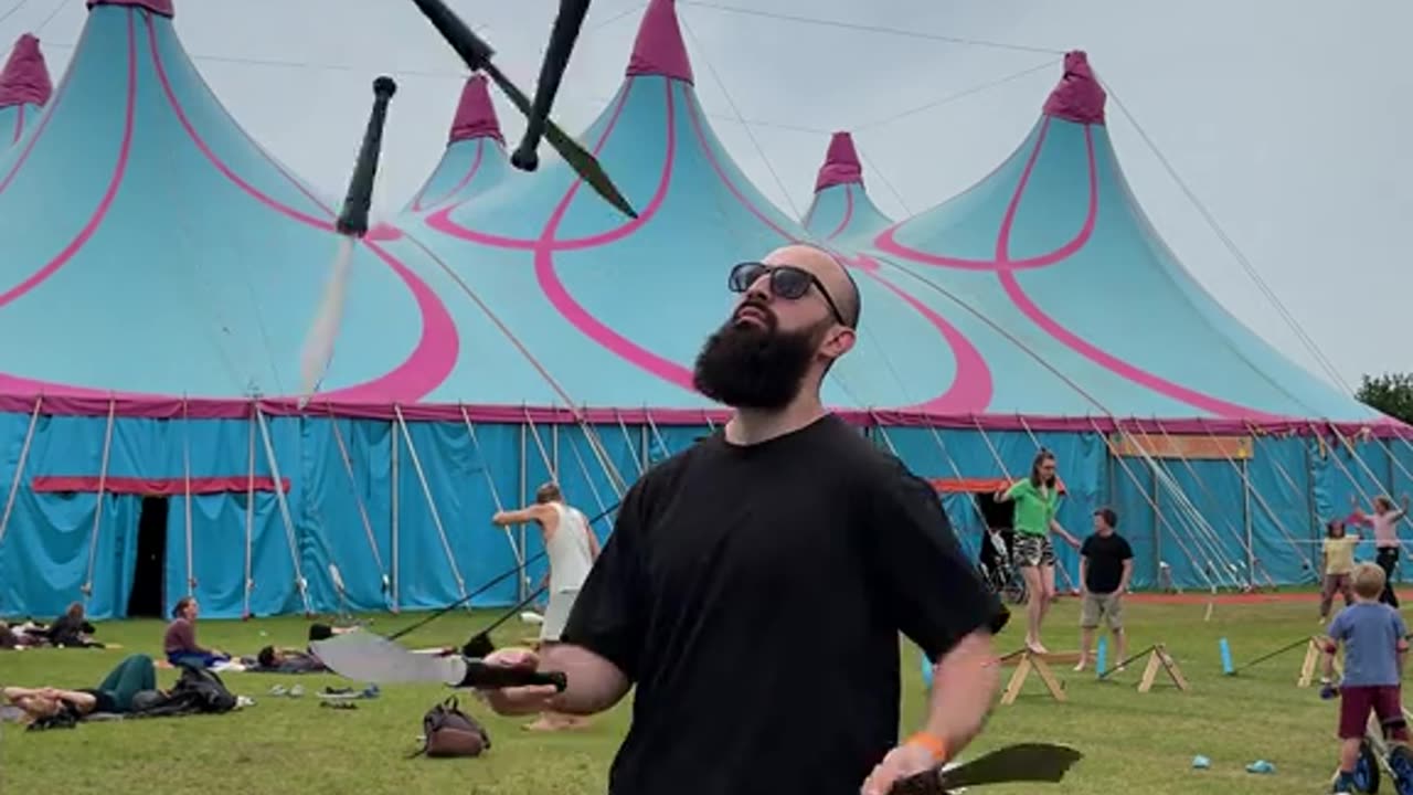 Circus performance video