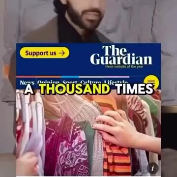 This video will make you rethink wearing polyester.