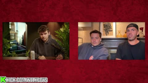 Nick Fuentes talks with Nelk Boys