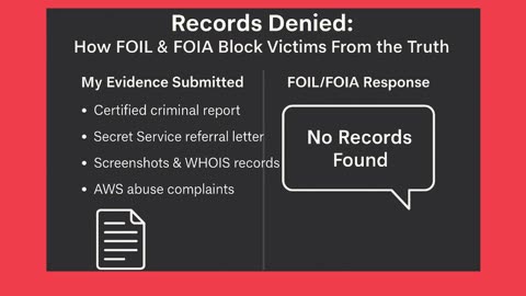 Part 31. Records Denied | How FOIL & FOIA Block Victims From the Truth