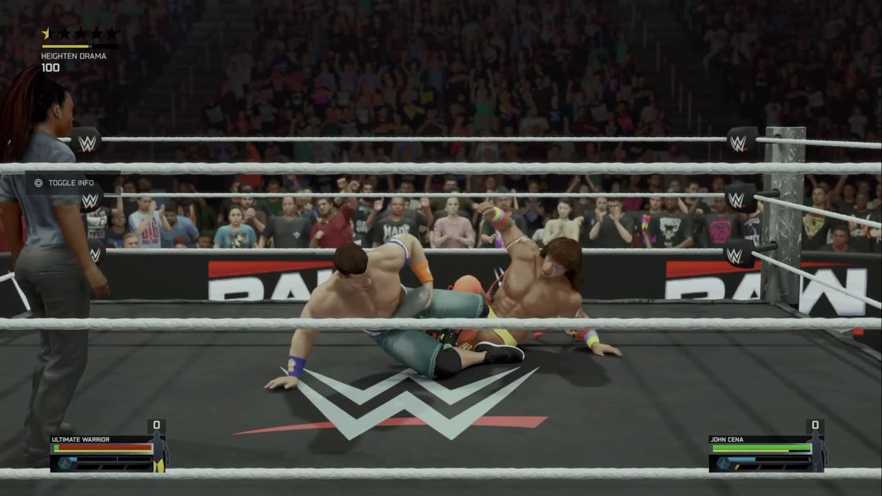 WWE 2k25 15 Universe Ultimate Warrior VS John Cena
