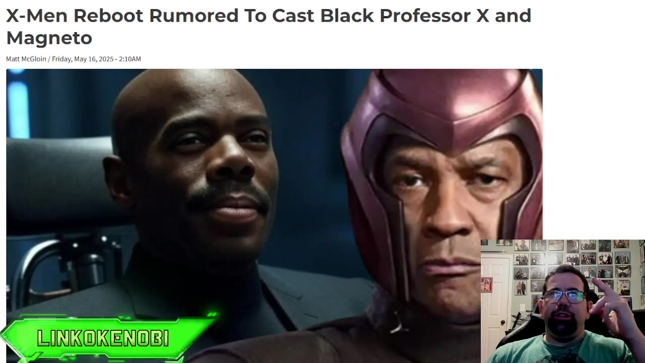 X-Men Reboot Rumored To Be Race Swapping Professor X And Magneto