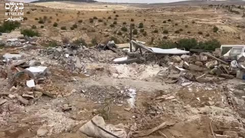 "Israel" Demolishes Almost All Homes in Masafer Yatta Community