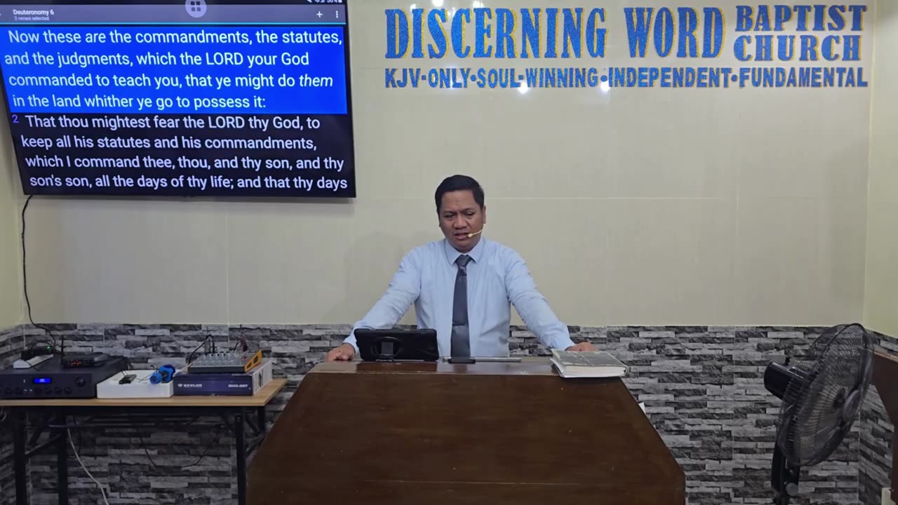 The Lord's Commandments and Statutes and What They Are For (Baptist Preaching - Ph)