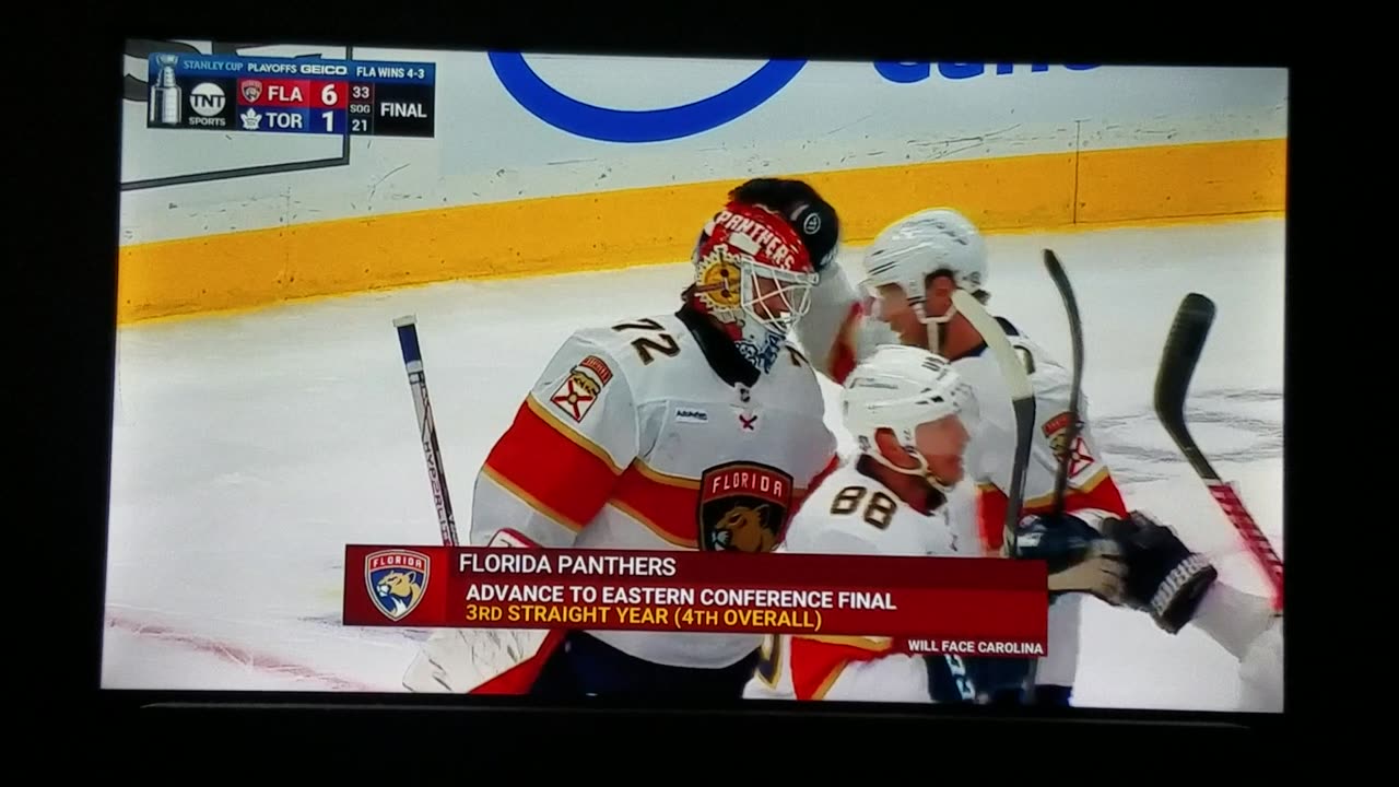 East 2nd Round Game 7 - FLA vs TOR - Panthers Win 6-1