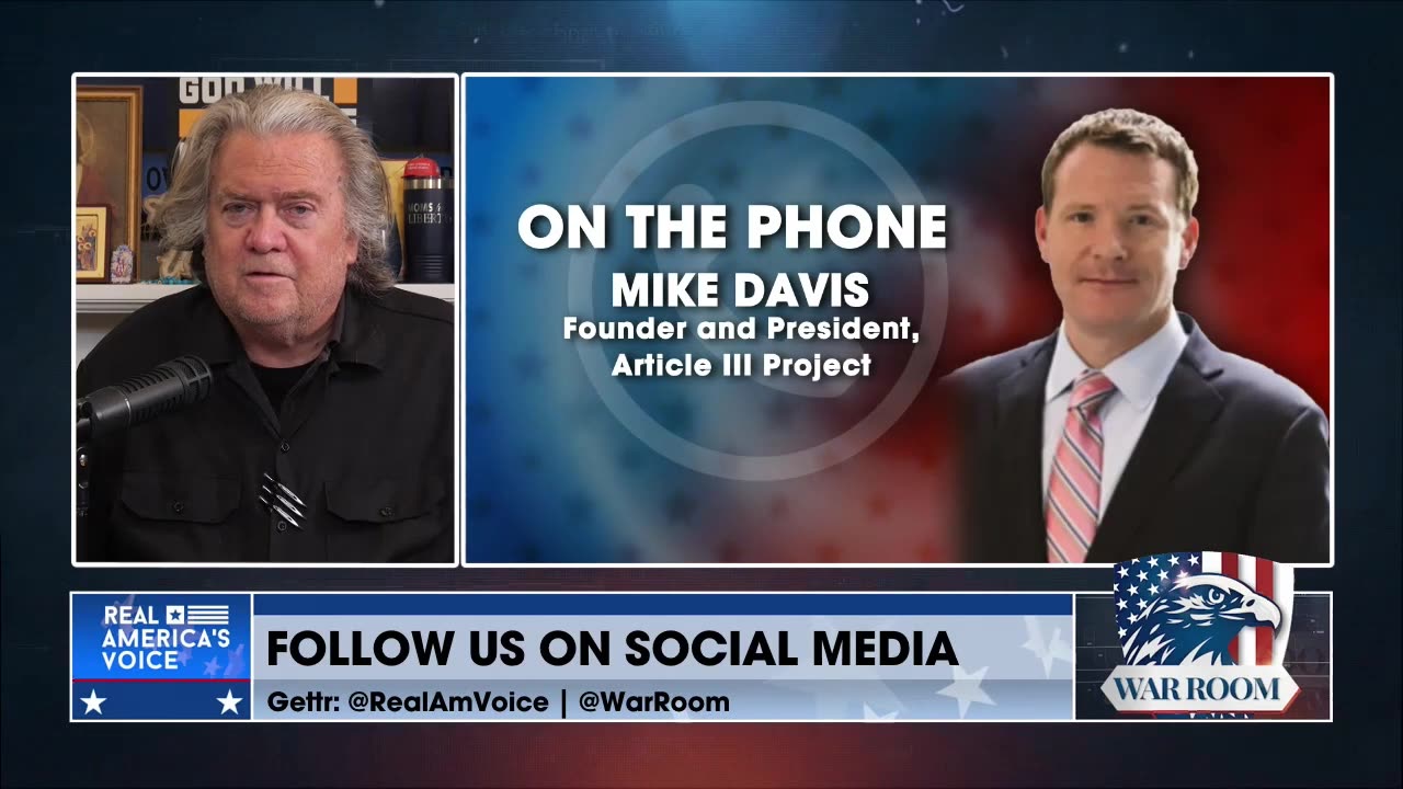 Mike Davis To Steve Bannon: Obama Politicized And Weaponized Intel Agencies To Go After Pres. Trump