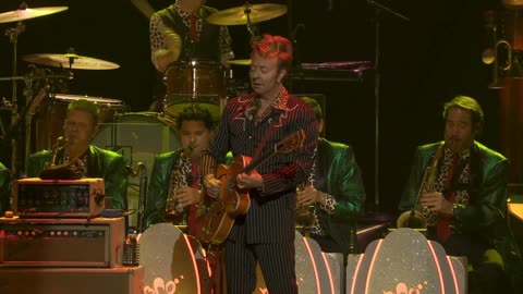 Angels We Have Heard on High (traditional cover) - The Brian Setzer Orchestra (live)