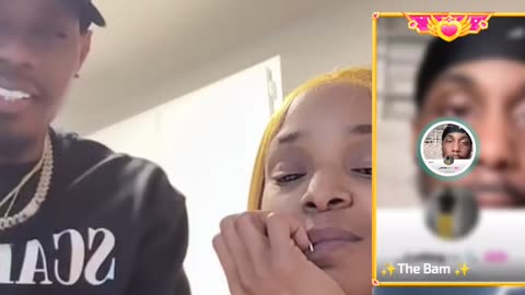 SIR BB COMMENTS WAS TRYNA START TROUBLE WHEN MEEKA CAME OVER TO THE HOUSE...