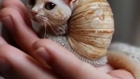 Cat vs Snail Collab — Who Will Win in This Epic Showdown!