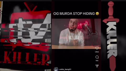@new_bghollyhood IN @unkle_bang01 COMMENTS LAUGHING AT OG MURDA THE CRACK HEAD