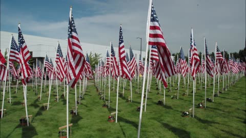 9/11 Field of Flags 2004 - Gresham, Oregon Pt.1 of 2
