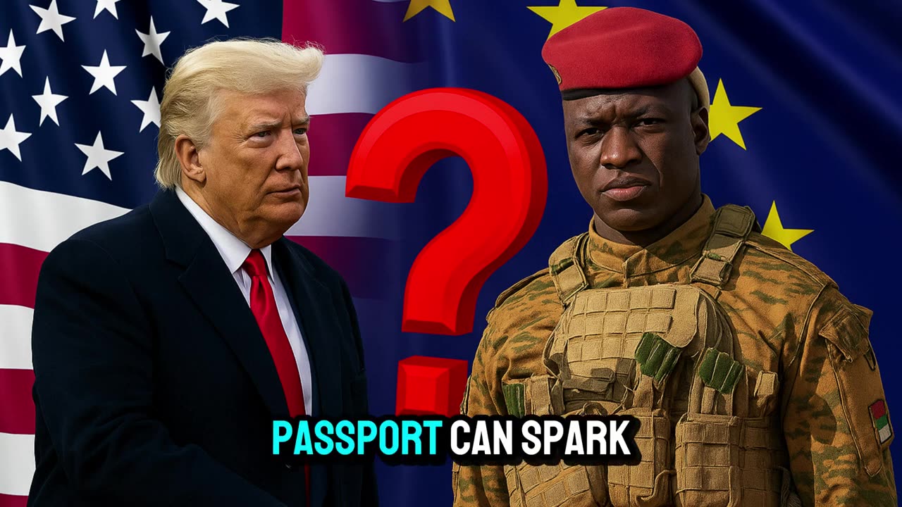 Did Trump mock Ibrahim Traoré for holding an American passport?
