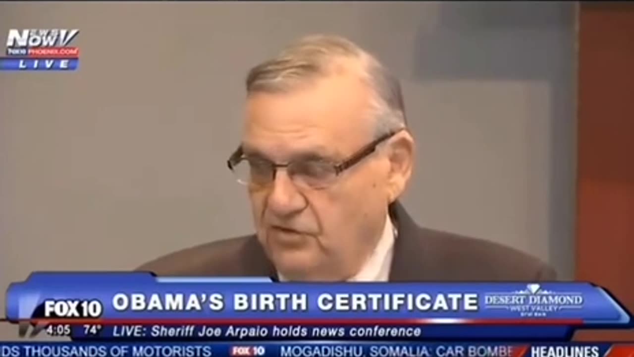 Obama Birth Certificate 9 counts of forgery