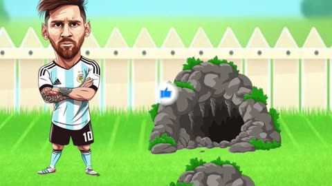 Little Messi Couldn't Recognize the Voice! 😅🔊 | Funny Shorts