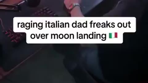 Italian dad freaks out after discovering Stanley Kubrick faked the moon landings