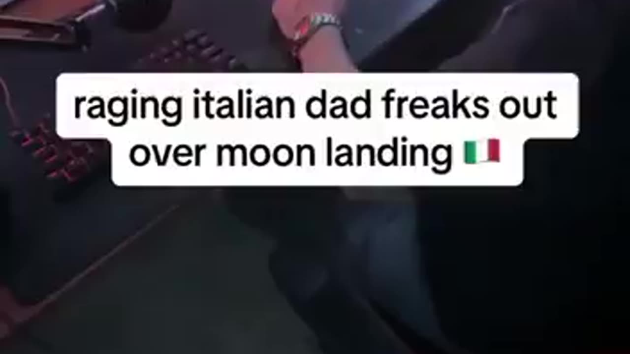 Italian dad freaks out after discovering Stanley Kubrick faked the moon landings