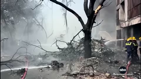 1 survivor after Air India plane crashes shortly after takeoff, killing 246 people