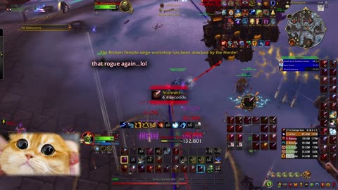 WoW│Elemental Shaman is... TOO FUN. @@ │ 40 Man Wintergrasp BG. EPIC TURN OVER ENDING.