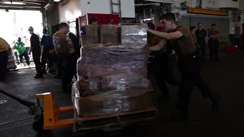 22nd MEU(SOC) | Replenishment at Sea during Deployment