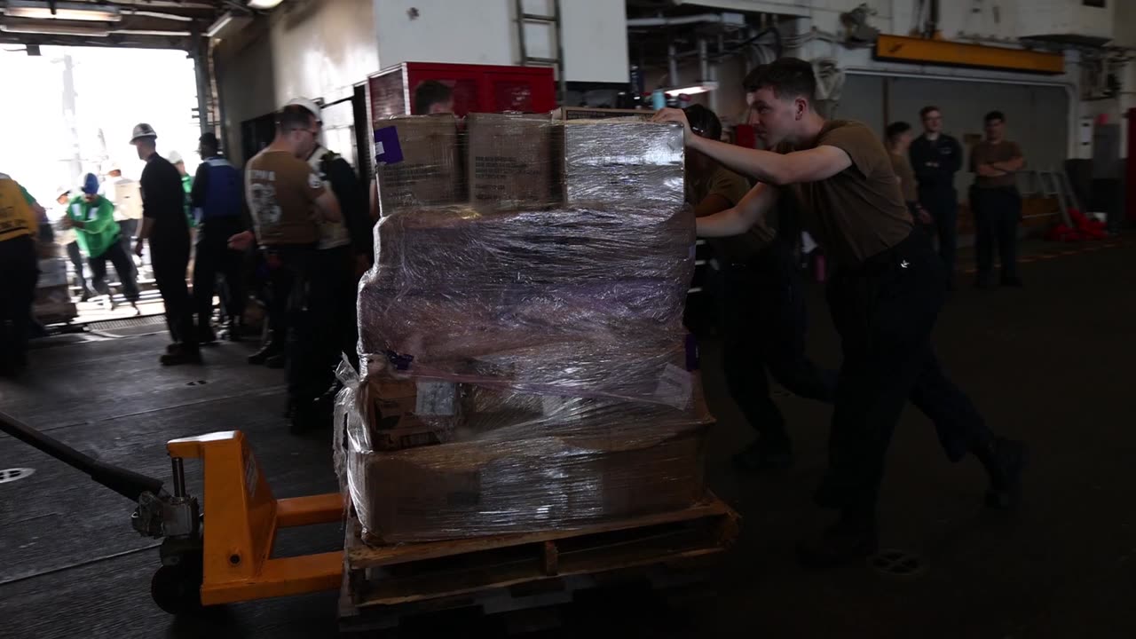 22nd MEU(SOC) | Replenishment at Sea during Deployment