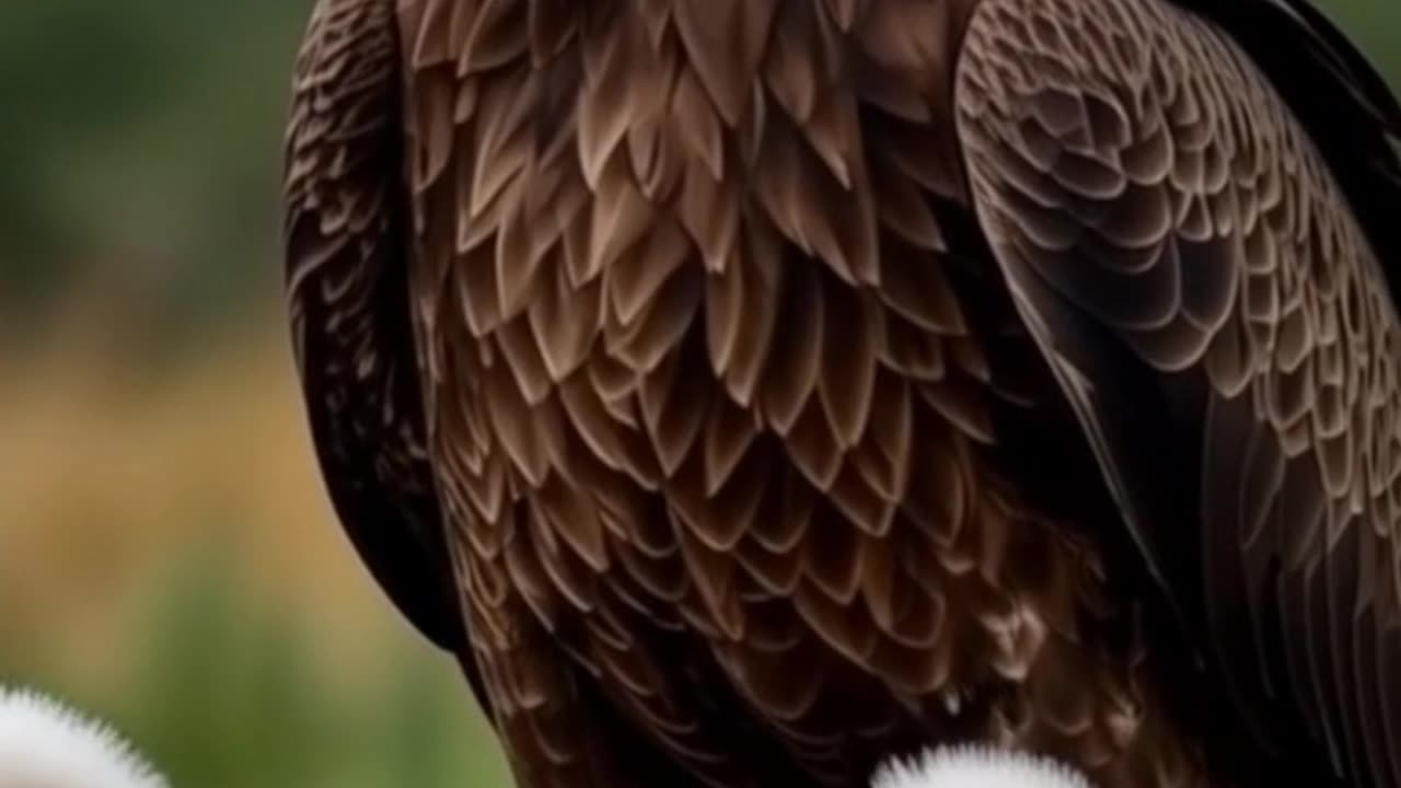 Eagle with It's Kids