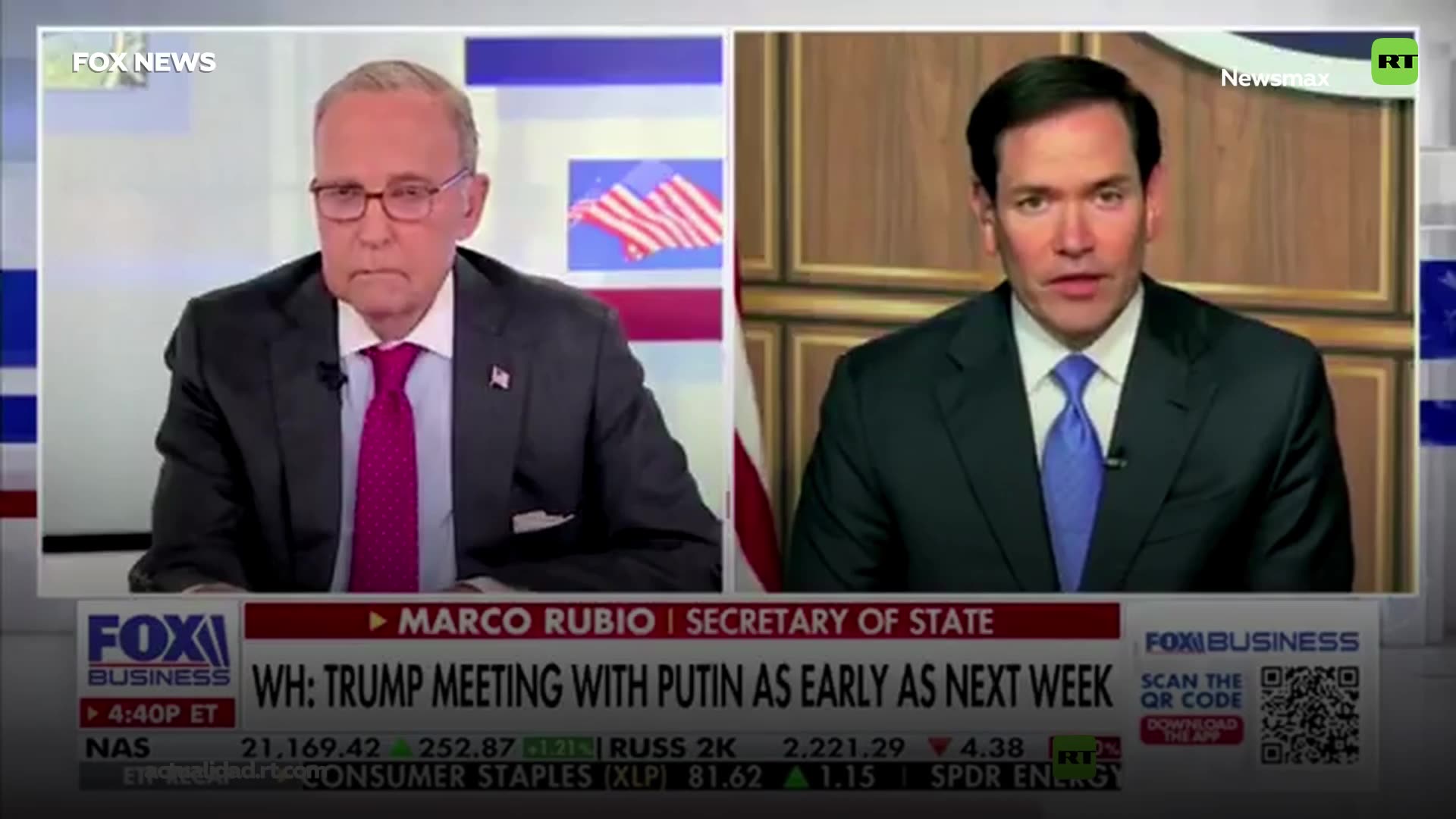 Rubio se pronuncia sobre la posible reunión entre Putin y Trump