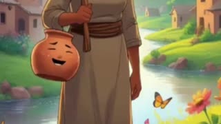 The Cracked Pot | Heart Touching Islamic Moral Story | Urdu Animated Short Story for Kids