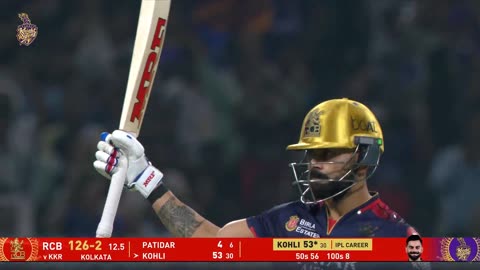 IPL t20 2025 Virat Kohli first half century KKR VS RCB