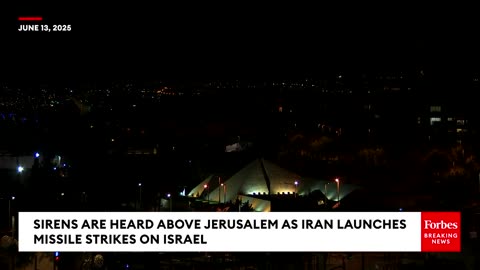 Missile Strikes: Sirens Sound Over Jerusalem as Iran Attacks