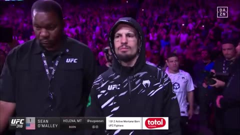 UFC’s Sean O’Malley walked out to President Trump’s signature song, ‘God Bless the USA,’