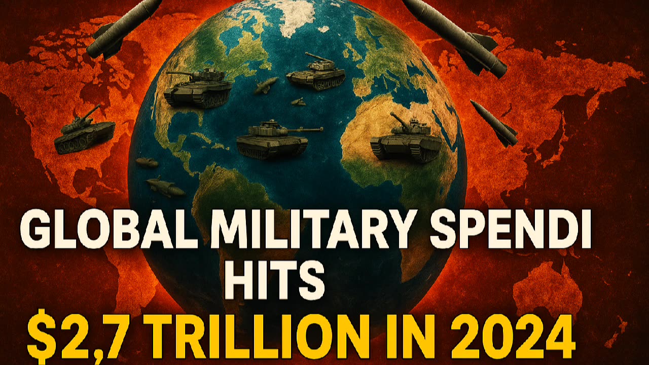 Global Military Spending Hits $2.7 Trillion in 2024: Why It’s a Dangerous Trend