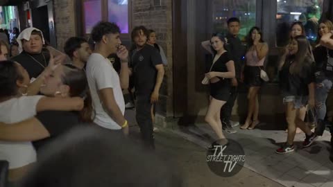 Girls Get Into Wild Fight on 6th Street Austin, TX | May 11, 2024