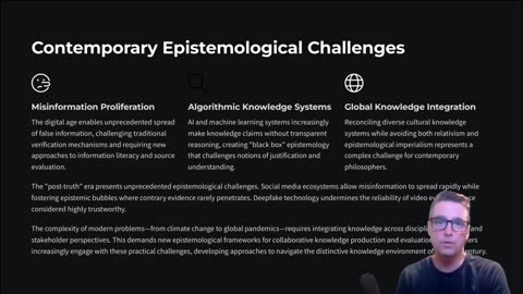 The Quest for Knowledge: An Epistemological Jorney