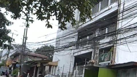 Late Morning on Forest Hill Drive in Quezon City in the Philippines