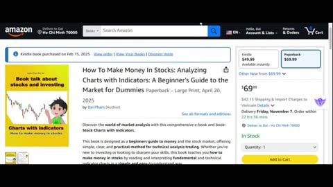 Earn money +23$ by use a strategy on the Invest Book